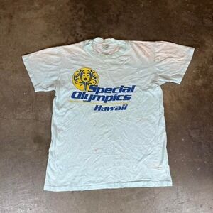 Vintage 1987 Special Olympics Hawaii t-shirt Men's Size Medium